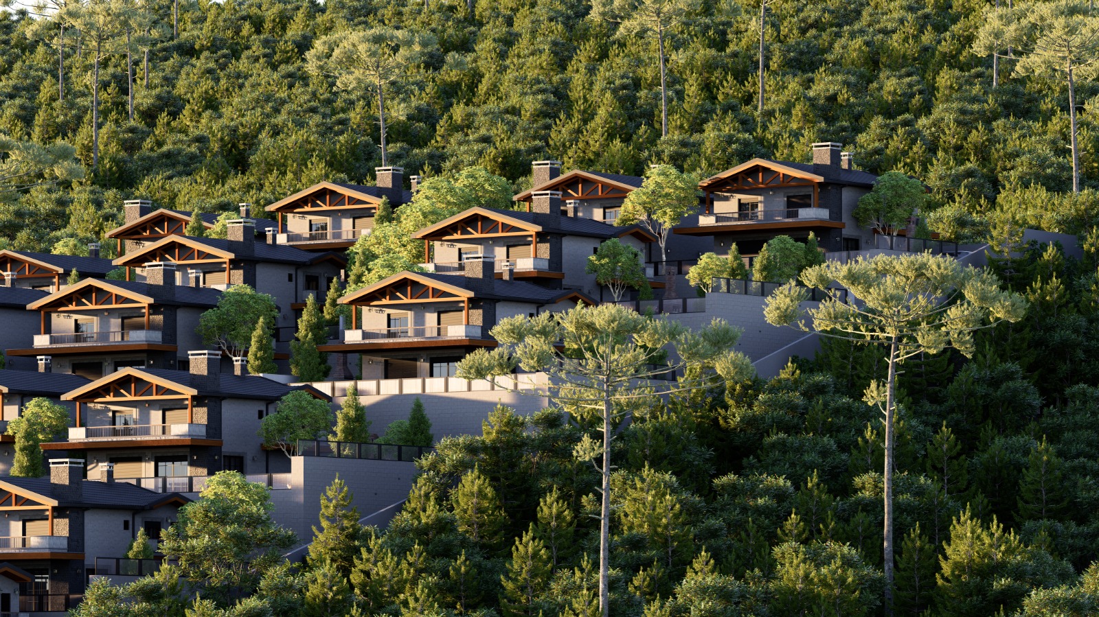 Göztepe Sitesi Day View Render
